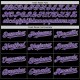 Custom Black Purple-Gray Authentic Sleeveless rugby Jersey Custom Black Purple-Gray Authentic Sleeveless rugby Jersey