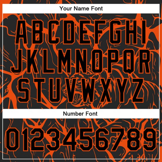 Custom Black Orange Abstract Network And Tiger 3D Pattern Design Bomber Full-Snap Varsity Letterman Jacket Custom Black Orange Abstract Network And Tiger 3D Pattern Design Bomber Full-Snap Varsity Letterman Jacket