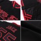 Custom Black White-Orange Bomber Full-Snap Varsity Letterman Two Tone Jacket Custom Black White-Orange Bomber Full-Snap Varsity Letterman Two Tone Jacket