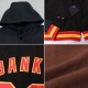 Custom Brown Neon Green-White Bomber Full-Snap Varsity Letterman Hoodie Jacket Custom Brown Neon Green-White Bomber Full-Snap Varsity Letterman Hoodie Jacket