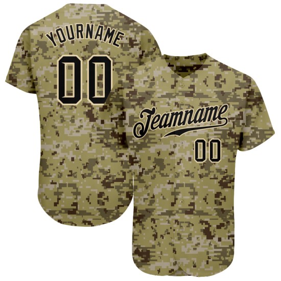 Custom Camo Black-Cream Authentic Salute To Service rugby Jersey Custom Camo Black-Cream Authentic Salute To Service rugby Jersey