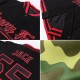 Custom Camo Red-Navy Bomber Full-Snap Varsity Letterman Salute To Service Jacket Custom Camo Red-Navy Bomber Full-Snap Varsity Letterman Salute To Service Jacket