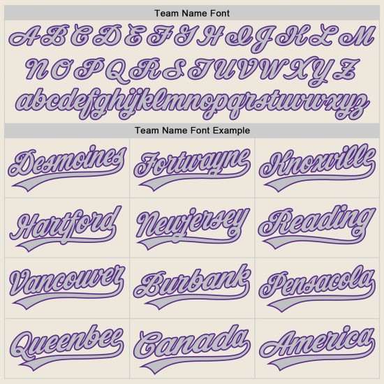 Custom Cream Gray-Purple Two-Button Unisex Jersey Custom Cream Gray-Purple Two-Button Unisex Jersey