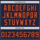 Custom Graffiti Pattern Orange-Navy 3D Scratch Authentic rugby Jersey Custom Graffiti Pattern Orange-Navy 3D Scratch Authentic rugby Jersey