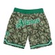 Custom Green Kelly Green-White 3D Pattern Design Dollar Authentic Shorts Custom Green Kelly Green-White 3D Pattern Design Dollar Authentic Shorts