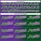 Custom Green Purple-Cream Gradient Fashion Two-Button Unisex Jersey