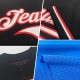 Custom Light Blue Navy-Yellow Mesh Authentic Throwback rugby Jersey Custom Light Blue Navy-Yellow Mesh Authentic Throwback rugby Jersey