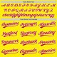 Custom Light Yellow Red-White Authentic rugby Jersey Custom Light Yellow Red-White Authentic rugby Jersey