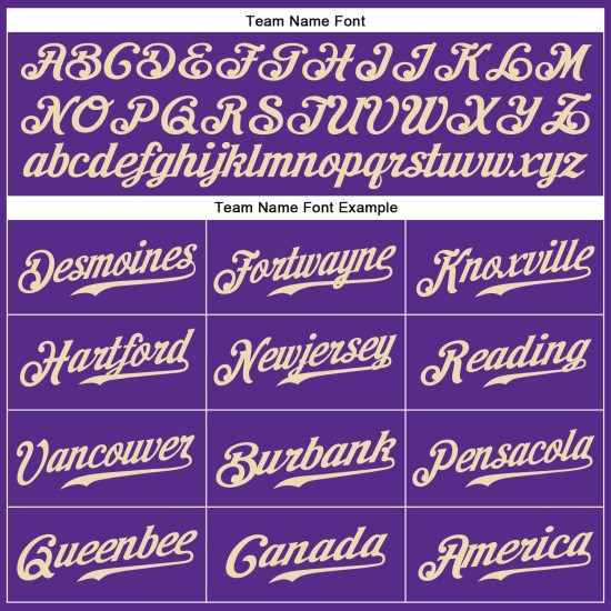 Custom Purple Cream-Gold Authentic Sleeveless rugby Jersey Custom Purple Cream-Gold Authentic Sleeveless rugby Jersey