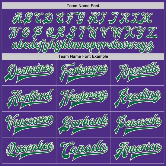 Custom Purple Kelly Green Black-Cream Bomber Full-Snap Varsity Letterman Two Tone Jacket Custom Purple Kelly Green Black-Cream Bomber Full-Snap Varsity Letterman Two Tone Jacket