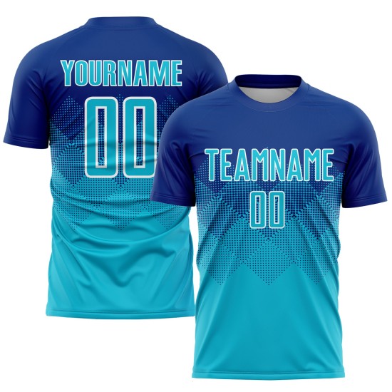 Custom Royal Lakes Blue-White Sublimation Uniform Jersey Custom Royal Lakes Blue-White Sublimation Uniform Jersey