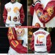 Custom White Black Check Board 3D Pattern Design Bomber Full-Snap Varsity Letterman Jacket Custom White Black Check Board 3D Pattern Design Bomber Full-Snap Varsity Letterman Jacket