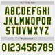 Custom White Green-Gold Bomber Full-Snap Varsity Letterman Jacket Custom White Green-Gold Bomber Full-Snap Varsity Letterman Jacket