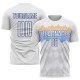 Custom White Royal Sublimation Uniform Jersey Custom White Royal Sublimation Uniform Jersey
